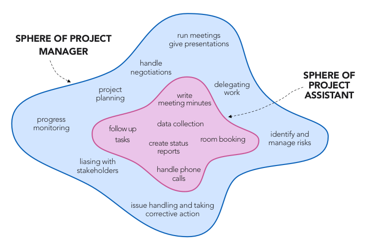 image showing the responsibilities of an assistant project manager