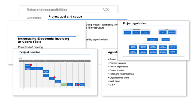 Project Kick-off Deck Template for Powerpoint