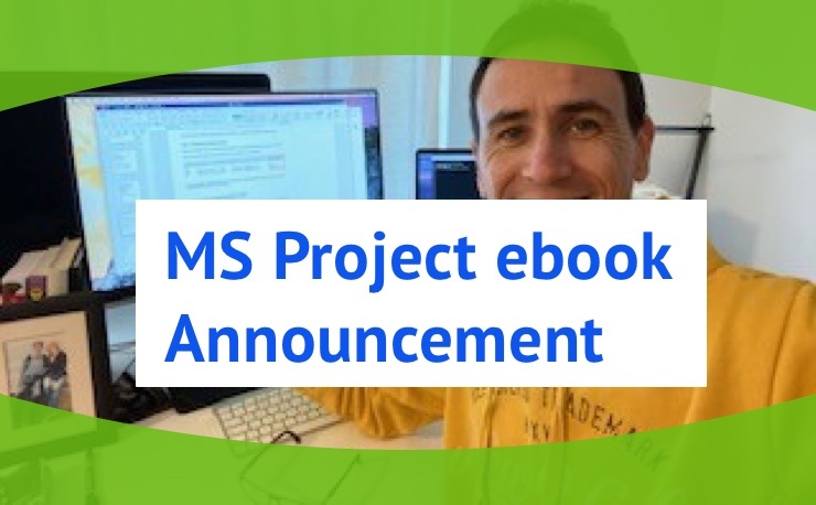 MS Project ebook announcement