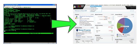 IT system transfer is an example for a start to finish (SF) task dependency