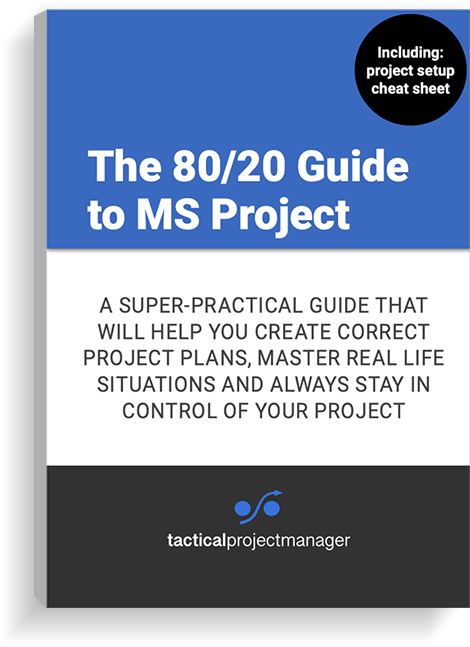 Microsoft Project ebook: The 80/20 Guide to Microsoft Project