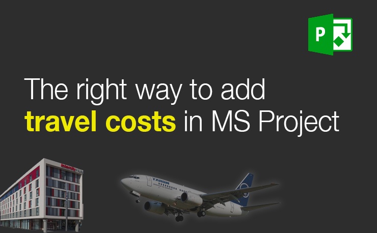 How to add travel costs in MS Project - featured image