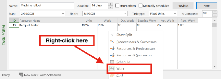Adding Overtime in Microsoft Project - This Super-Easy Example Teaches ...