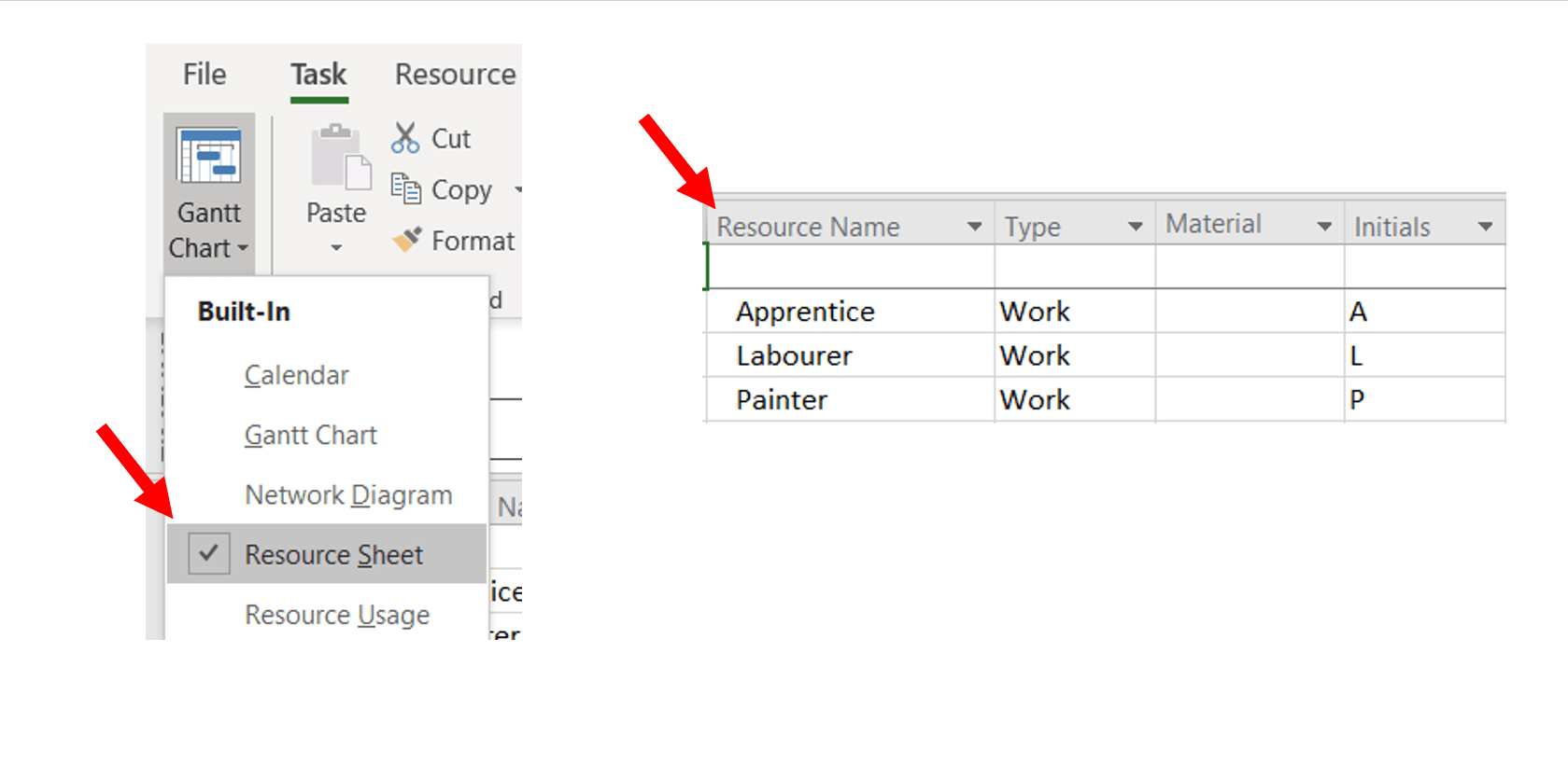 Maintain part-time resources in Microsoft Project