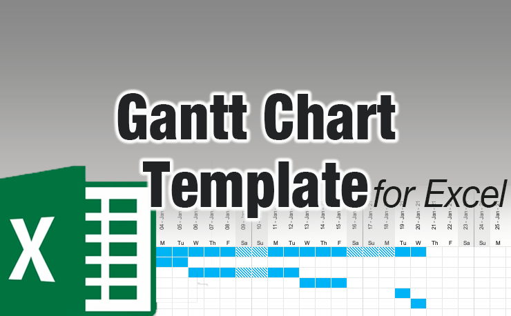 Gantt Chart Template for Excel - Featured Image
