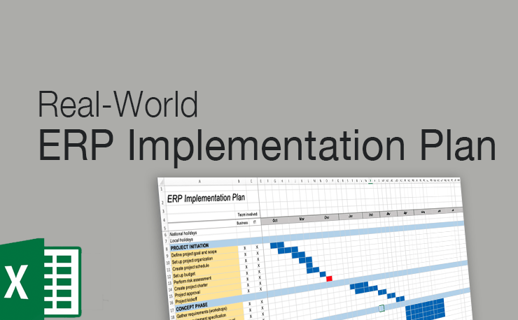 ERP Implementation Project Plan: Approach + Project Plan Template