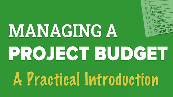 Online course on project budgeting