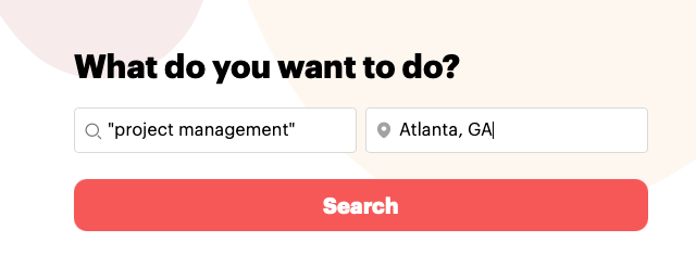 Meetup.com is a great place to find a project management mentor in a local event