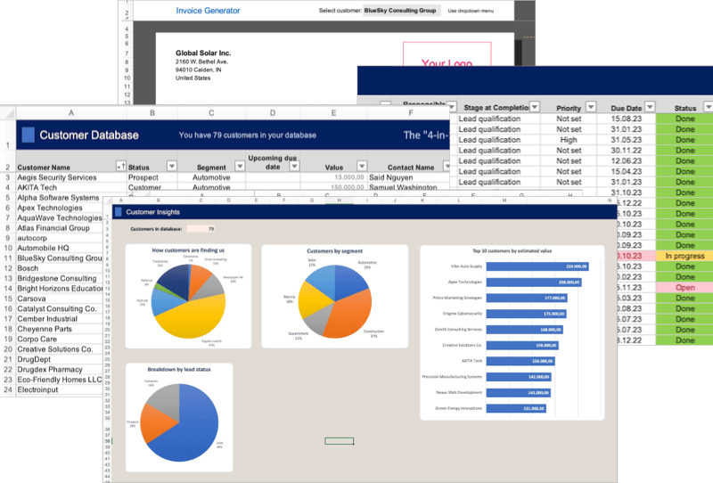 CRM Template teaser image