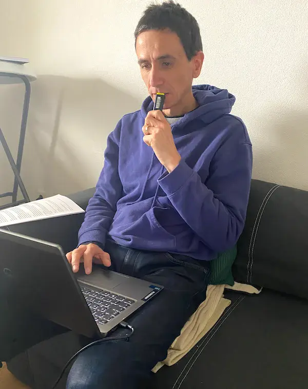 Adrian Neumeyer while creating a new, easy resource management app for project teams.